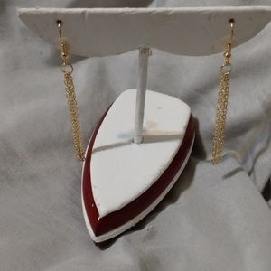 Goldtone Chain Earrings